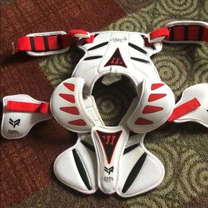 Warrior lacrosse pads